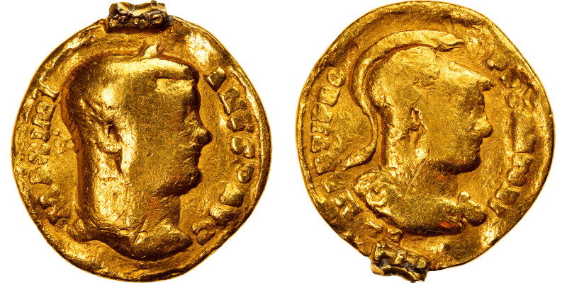 Maximianus, Aureus, 295-305, Trier, Extremely rare, Gold, VG(8-10), RIC:60
Head...