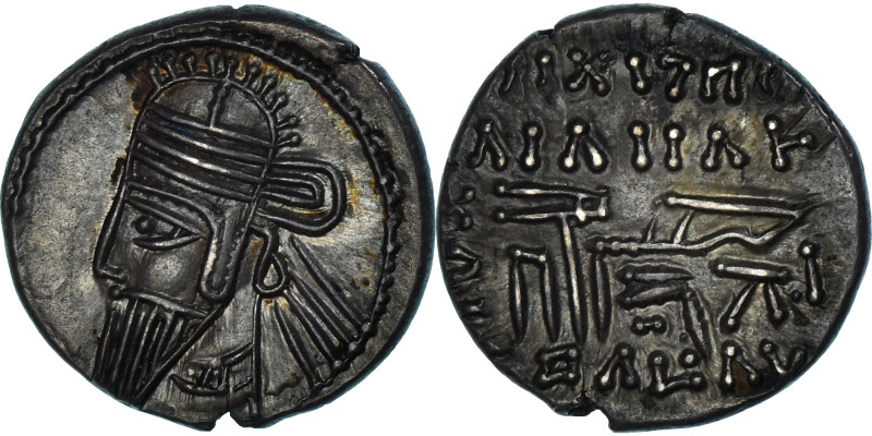 Coin, Parthia (Kingdom of), Osroes II, Drachm, 190-208, Ekbatana, AU(50-53)
Dia...