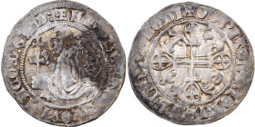 Greece, Robert de Juilly, Gigliato, 1374-1377, Rhodes, Silver, VF(30-35)