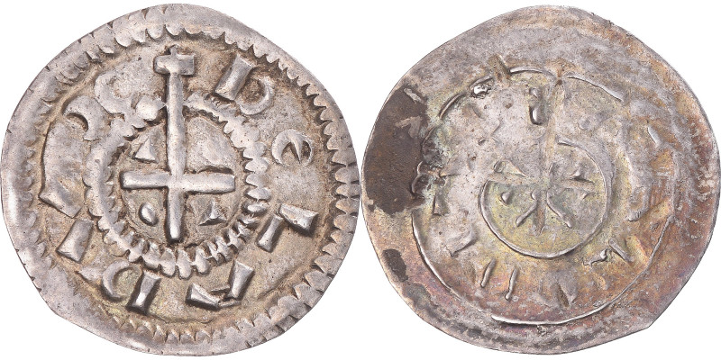 Coin, Hungary, Béla Dux, Denar, 1048-1060, AU(50-53), Silver
An unknown denariu...