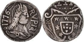 Coin, INDIA-PORTUGUESE, GOA, Jose (Joseph) I, Rupia, 1776, Goa, EF(40-45)