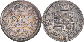 Coin, Spain, Archduke Charles as Charles III, 2 Reales, 1711, Barcelona