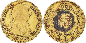 Coin, Spain, Charles III, Escudo, 1779, Madrid, VF(30-35), Gold, KM:416.1