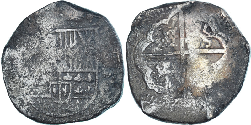 Spain, Philip II or Philip III ?, 8 Reales, Uncertain date, COB, F(12-15)


C...