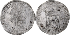 Netherlands, Overijssel, Silver Ducat, 1699, Dordrecht, Silver, EF(40-45), KM:61