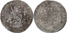 Electorate of Saxony, Johann Georg I, Thaler, 1630, Dresden, Silver, EF(40-45)