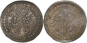 Free imperial city of Nuremberg, Ferdinand II, Thaler, 1624, Nuremberg, Silver