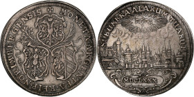 Free imperial city of Nuremberg, Thaler, 1680, Nuremberg, Silver, EF(40-45)
