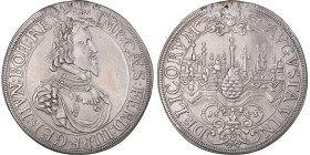 Coin, German States, Ferdinand III, Thaler, 1643, Augsburg, AU(55-58), Silver
