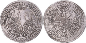 Coin, German States, BRANDENBURG-FRANCONIA, Georg and Albrecht II, Thaler, 1539