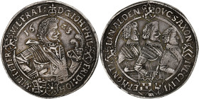 Duchy of Saxe-Altenburg, Johann Philipp, Thaler, 1623, Saalfeld, Silver