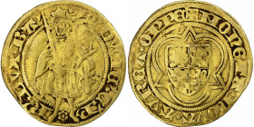 Palatinate, Ludwig III, Goldgulden, 1410-1436, Oppenheim, Gold, VF(20-25)