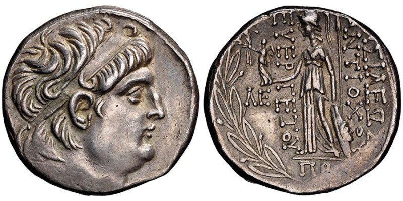 ROYAUME de SÉLEUCIDE
Antiochos VII Sidetes 138-129 avant J.-C.
Tétradrachme, Dam...