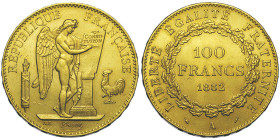 Troisième République 1870-1940, 100 Francs, Paris, 1882 A, AU 32.20 g. Ref : G. 1137, Fr. 590
Conservation : Superbe