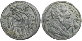 Clemente XI 1700-1721, Quattrino, Gubbio, AN III, Cu 3.24 g.
Ref : MIR 2378/1 (R2), Munt 272, Berman 2501 Conservation : Superbe. Rare