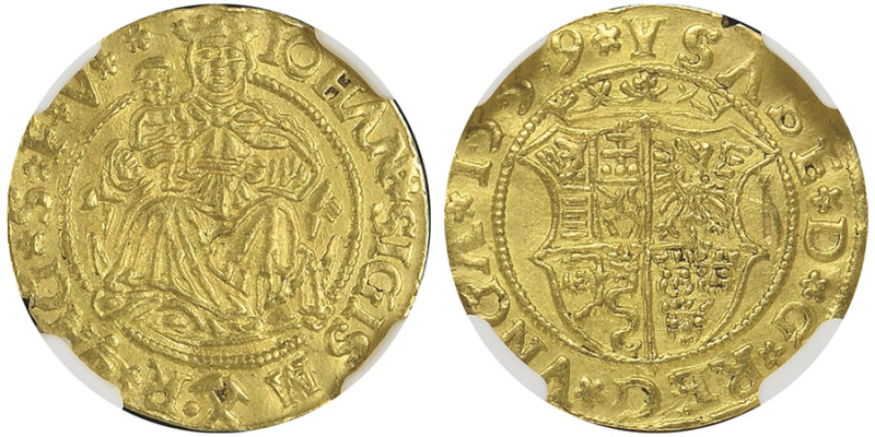 Johann II Sigismond sous la tutelle de sa mère Isabelle, 1556-1559
Ducat, Nagyba...