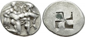 THRACE. Thasos. Stater (Circa 480-463 BC). Contemporary imitation.