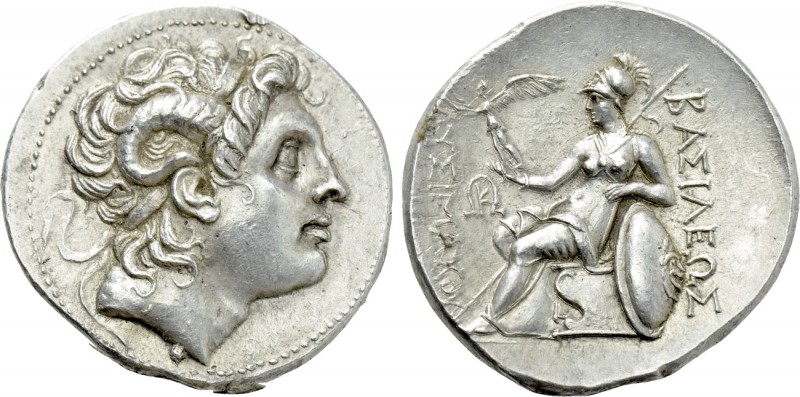 KINGS OF THRACE (Macedonian). Lysimachos (305-281 BC). Tetradrachm. Sardeis. 
...
