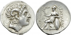 KINGS OF THRACE (Macedonian). Lysimachos (305-281 BC). Tetradrachm. Sardeis.