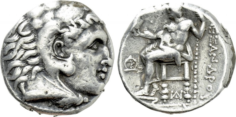 KINGS OF MACEDON. Alexander III 'the Great' (336-323 BC). Tetradrachm. Sardeis. ...