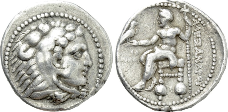 KINGS OF MACEDON. Alexander III 'the Great' (336-323 BC). Tetradrachm. Tyre. Unc...