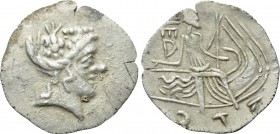 EUBOIA. Histiaia. Obol(?) (2nd-1st centuries BC). Contemporary imitation.