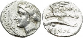 PAPHLAGONIA. Sinope. Drachm (Circa 330-300 BC). Karpo-, magistrate.