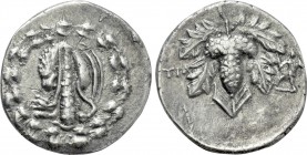 LYDIA. Tralleis. Cistaphoric Didrachm (Circa 166-67 BC).