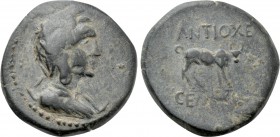 PISIDIA. Antioch. Ae (1st century BC). Sel-, magistrate.