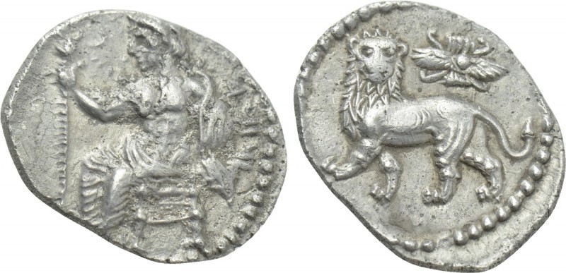 CILICIA. Tarsos. Mazaios (Satrap of Cilicia, 361/0-334/3 BC). Obol. 

Obv: Baa...