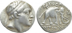 SELEUKID KINGDOM. Antiochos III 'the Great' (222-187 BC). Drachm. Uncertain mint, possibly Apameia on the Orontes.