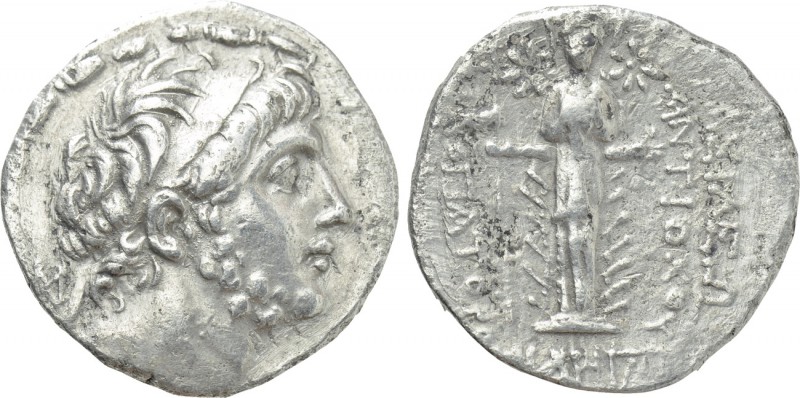 SELEUKID KINGDOM. Antiochos IX Eusebes Philopator (Kyzikenos) (114/3-95 BC). Tet...