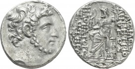 SELEUKID KINGDOM. Demetrios III Eukairos (97/6-88/7 BC). Tetradrachm. Antioch on the Orontes.