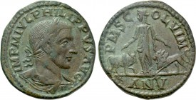 MOESIA SUPERIOR. Viminacium. Phillip I the Arab (244-249). Ae. Dated CY 5 (244).