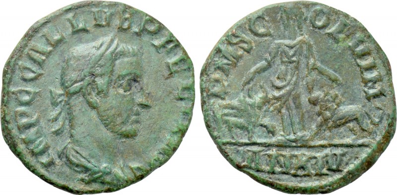 MOESIA SUPERIOR. Viminacium. Trebonianus Gallus (251-253). Ae. Dated CY 14 (252/...