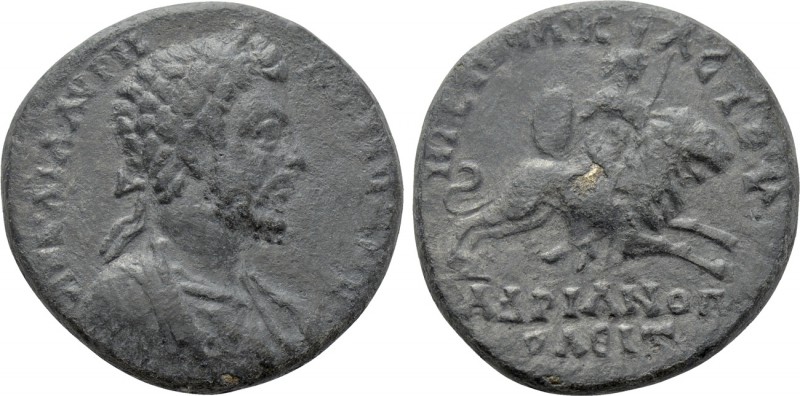 THRACE. Hadrianopolis. Commodus (177-192). Ae. Julius Castus, legatus Augusti pr...