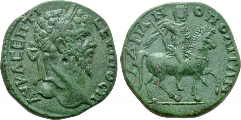 THRACE. Hadrianopolis. Septimius Severus (193-211). Ae. 

Obv: AV K Λ CEΠTI CE...