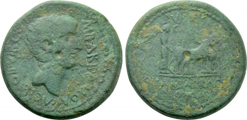 MYSIA. Parium. Augustus (27 BC-14 AD). Ae. M. Barbatius and M' Acilius, duoviri,...