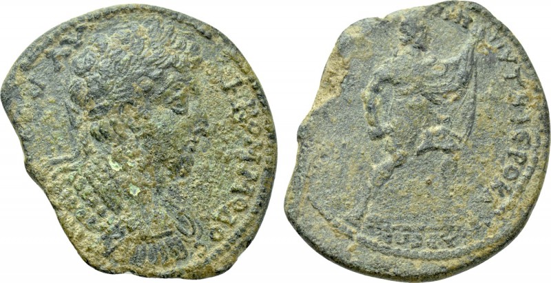 LYDIA. Hierocaesarea. Commodus (177-192). Ae. P. Sex. Philippos (archon for the ...