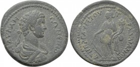 LYDIA. Tralles. Caracalla (198-217). Ae. Gr. Glyptos, magistrate.