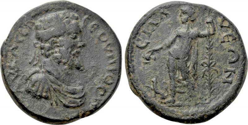 PAMPHYLIA. Sillyum. Septimius Severus (193-211). Ae. 

Obv: AV K Λ CЄΠ CЄOVHPO...