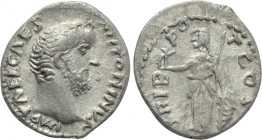 ANTONINUS PIUS (138-161). Denarius. Contemporary imitation of Rome.