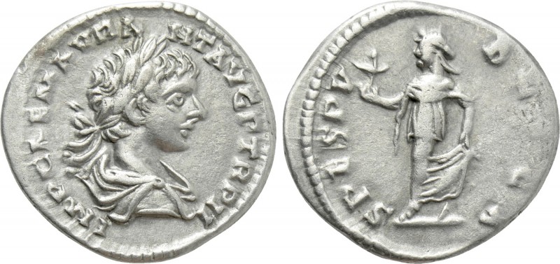 CARACALLA (198-217). Denarius. Laodicea ad Mare. 

Obv: IMP CAE M AVR ANT AVG ...