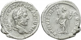 GETA (209-211). Denarius. Rome.