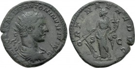 ELAGABALUS (218-222). Dupondius. Rome.