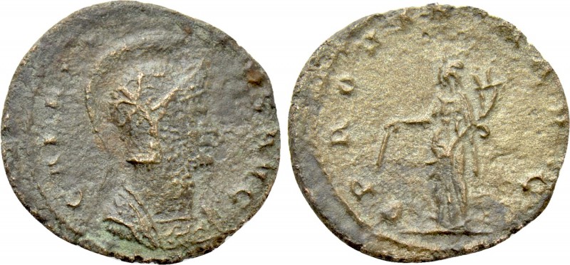 GALLIENUS (253-268). Antoninianus. Siscia. 

Obv: GALLIENVS AVG. 
Helmeted an...