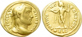 DIOCLETIAN (284-305). GOLD Aureus. Siscia.