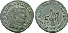 DIOCLETIAN (284-305). Follis. Ticinum.