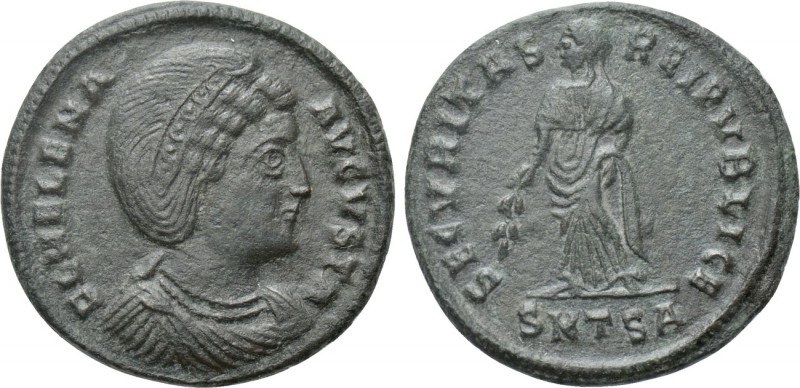 HELENA (Augusta, 324-328/30). Follis. Thessalonica. 

Obv: FL HELENA AVGVSTA. ...