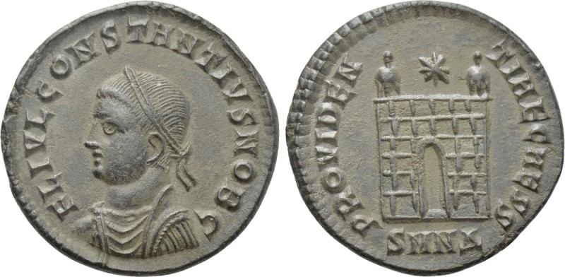 CONSTANTIUS II (Caesar, 324-337). Follis. Nicomedia. 

Obv: FL IVL CONSTANTIVS...